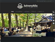 Tablet Screenshot of johnnymix.com
